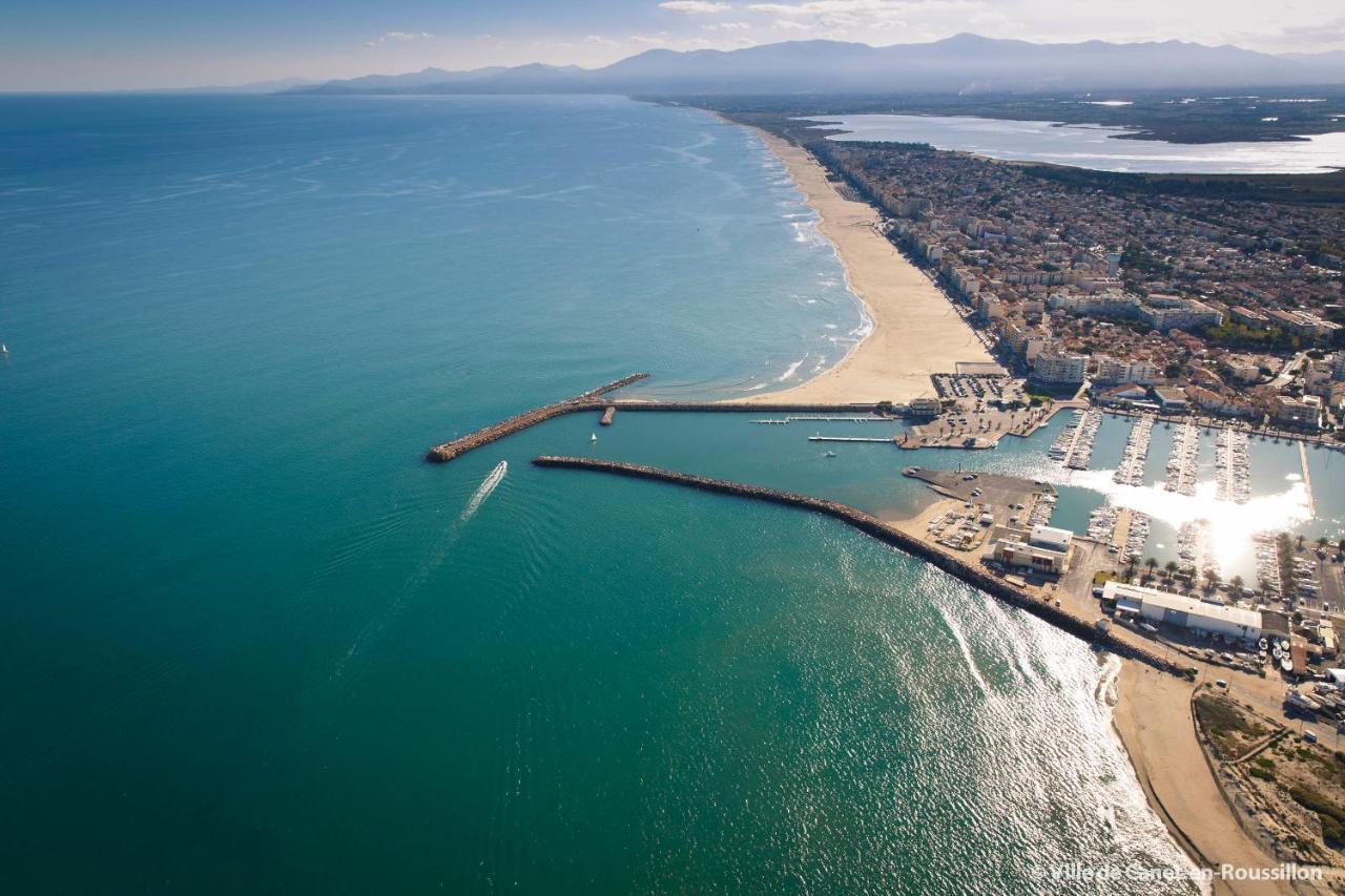 Calyspo 2 Super Appart A 100M De La Mer Parking Gratuit Кане-ан-Руссійон Екстер'єр фото